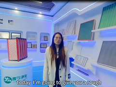 YANING Laminar Air Flow Hood โทรศัพท์เรือนห้องสะอาดห้อง filtration ที่ดีที่สุด สายใยแก้ว 99.995% 0.3micro