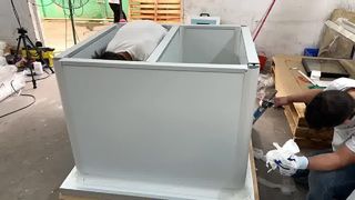 กระบวนการติดตั้งแบบจำลองห้องคลีนรูม Ⅱ