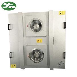 Class 100 FFU Fan Filter Unit ปริมาณอากาศขนาดใหญ่วัสดุเหล็กชุบสังกะสี AC 220V 50 Hz