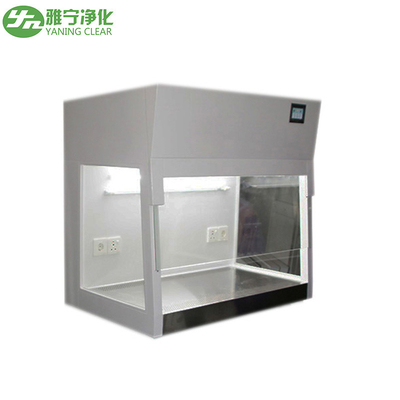 โต๊ะทำงานแบบตั้งโต๊ะ Laminar Flow Cabinet ห้องปฏิบัติการมินิโมดูลาร์แนวนอนแนวตั้ง 150w