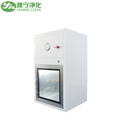 โรงงานโดยตรงคลีนรูม Laminar Flow Dynamic Pass Box ผ่านหน้าต่าง