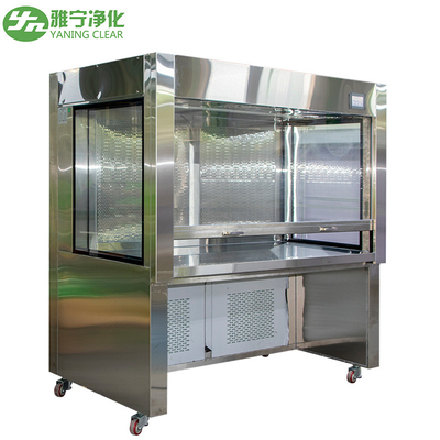ตู้เก็บอากาศแบบตั้งโต๊ะแบบลามิเนตแนวตั้ง Clean Room 304SUS H13 / H14 ประสิทธิภาพ