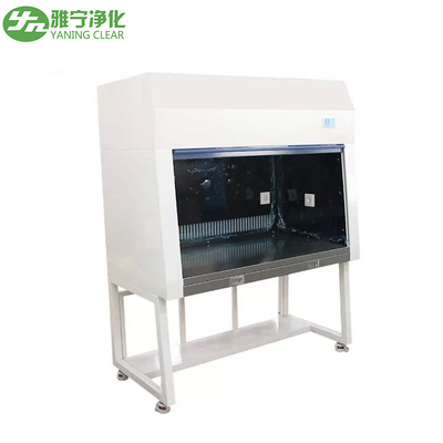 H13 / H14 จอแสดงผล LED Laminar Clean Bench เครื่องดูดควันแนวตั้งการไหลของอากาศสำหรับการทำงานของ PCR