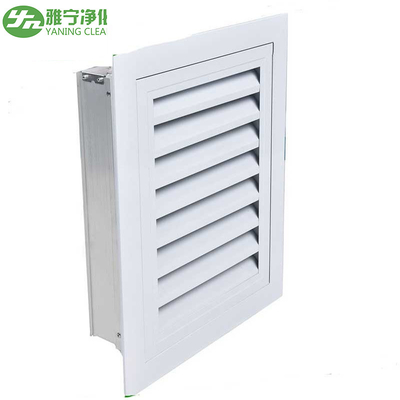 ความต้านทานการกัดกร่อน Hvac Air Return Grille / Air Duct Diffusers 500 * 500 * 10mm