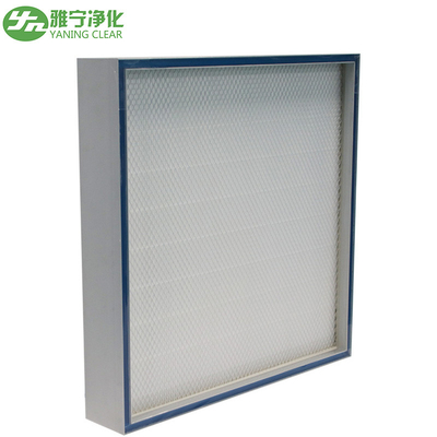 ตัวกรองเครื่องฟอกอากาศ HEPA 24'X24'X12 ', ตัวกรอง HEPA อุณหภูมิสูงพร้อมซีลถังด้านบน