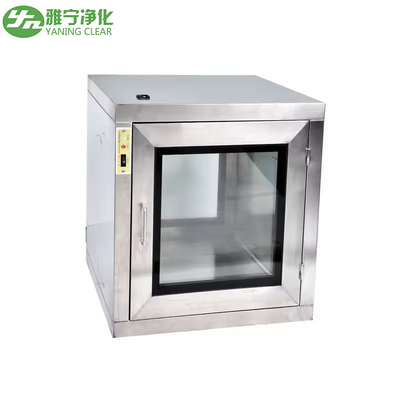 ปรับแต่ง Cleanroom Pass Box 304 เหล็กกล้าไร้สนิมขนาดใหญ่ Pass Ark สำหรับอุตสาหกรรมอาหาร