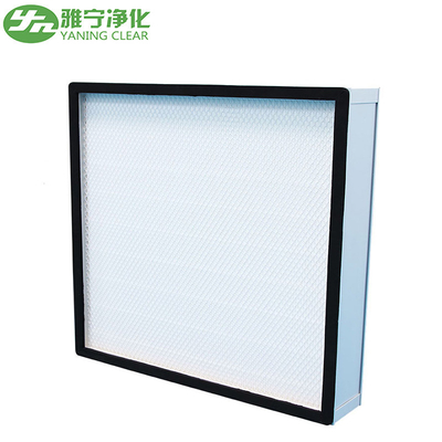 เครื่องกรองอากาศ HEPA แบบจีบขนาดเล็ก 3000 M³ / H ปริมาณอากาศสำหรับห้อง Clean Room CE Approved