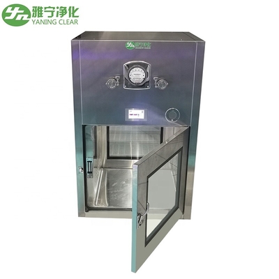 YANING หลอด UV Clean Room Pass Through Box เครื่องฟอกอากาศ Air Shower Pass Box