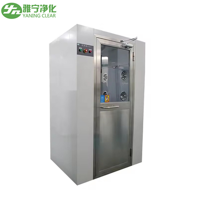 เครื่องอาบน้ําอากาศแบบสแตนเลส 360 องศา สําหรับอุตสาหกรรมยาในห้องปฏิบัติการ