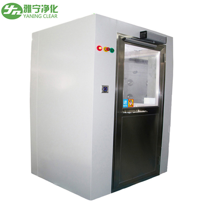 YANING คลีนรูม GMP Air Shower พร้อมระบบจดจำใบหน้า Interlock Door Air Cleaning