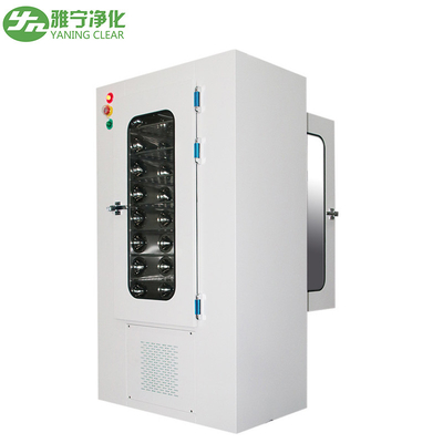 Multi Nozzle Air Shower Cleanroom Pass ระบบเชื่อมต่อกล่องสำหรับวัสดุ