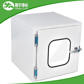 เหล็กเคลือบผง Clean Rom Static Passbox พร้อมโครงสร้างที่เชื่อมต่อกันด้วยกลไก