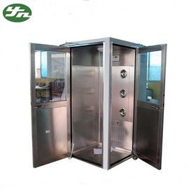 L Type Cleanroom Air Shower ตัวสแตนเลสสำหรับโรงงานอิเล็กทรอนิกส์