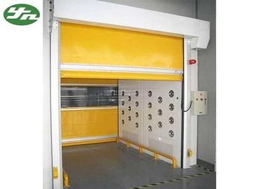 Cargo Air Showers For Clean Rooms , Decontamination Air Shower Roller Shutter Door