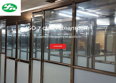 FDA GMP ISO 7 Clean Room Booth มีจำหน่ายแบบ Single Pass หรือ Recirculating
