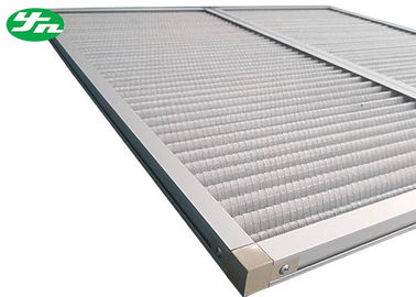 ตัวกรองอากาศอุตสาหกรรมลวดตาข่ายอลูมิเนียม, แผ่นกรองฝุ่นแบบมีจีบ HVAC