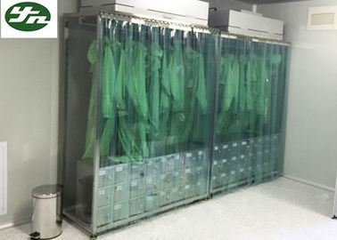 SS Clean Room Garment Cabinet, ตู้เสื้อผ้าสำหรับโรงงานผลิตยา