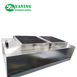 Stainless Steel Cleanroom Ffu , Ceiling Mounted Hepa Filter Unit With Double Fan