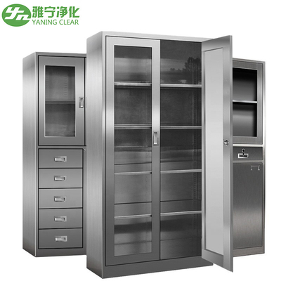 Laminar Air Flow Garment Cabinet 0.8Kw 1.2mm ความหนาตู้เสื้อผ้า Closet