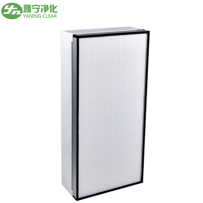 หน่วยกรองอากาศพัดลม FFU แบบปรับได้วัสดุสังกะสีสำหรับห้อง Cleanroom