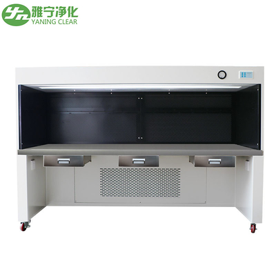 เตียงทําความสะอาดแบบตั้ง Laminar Lab Workbench สําหรับการทดลองแบคทีเรียจุลินทรีย์ที่สะอาดสุด