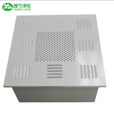 ผงเคลือบ Hepa Filter Unit H14 HEPA พร้อม SUS304 Air Diffuser
