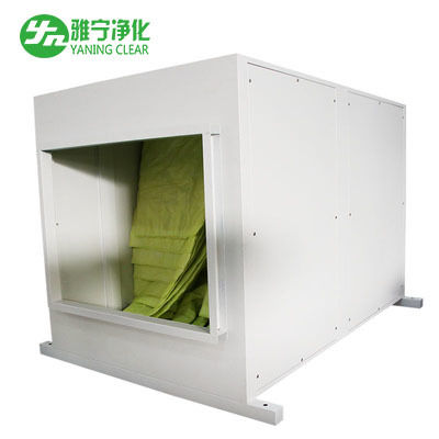 ตัวกรองสองขั้นตอน Clean Room Ventilation Fresh Air Cabinet Air Handing Unit AHU