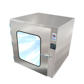 Thru / Delivery Air Shower Pass Box 304 สแตนเลสพร้อมปลดล็อคลายนิ้วมือ
