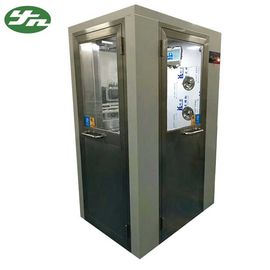 L Turn Angle Cleanroom Air Shower กำหนดเอง / ขนาดสำหรับพื้นที่สะอาดพิเศษ
