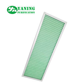 มินิ Pleat Pre Air Filter กรอบอลูมิเนียมระบบระบายอากาศใช้การกรองเบื้องต้น