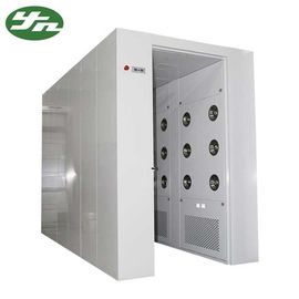 5 เมตรคลีนรูมอากาศอุโมงค์อาบน้ำ 62dB เสียงรบกวนด้วยเปลือกเหล็กเคลือบผง