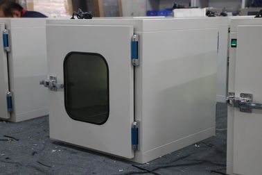 ผงเคลือบเหล็ก Cleanroom Pass Box UV Lamp Sterilization 230V