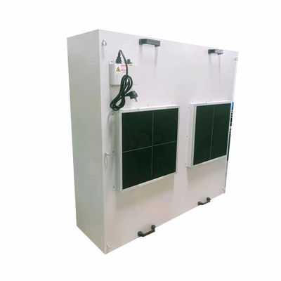 350w BFU FFU พัดลมกรองหน่วย Hepa เสียงรบกวนต่ำ 0.3um Galvalume Sheet