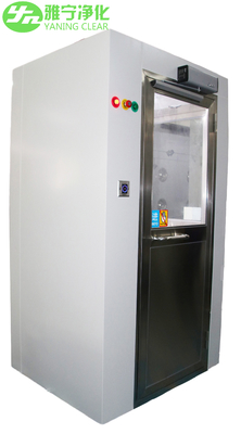 การทดสอบอุณหภูมิการระบุใบหน้า Cleanroom Air Shower 1150W Clean Room Booth