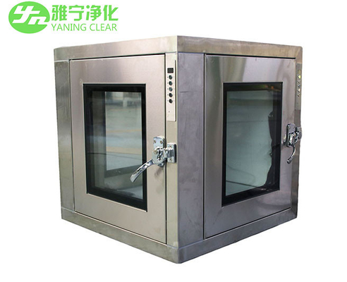 ประตูเข้ามุม Cleanroom Pass Box Stainless Steel Interlocking ISO14644