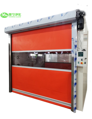 ประตูพีวีซีคลีนรูมแอร์ฝักบัว SUS304 GMP HEPA Filter Interlock