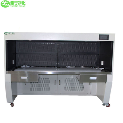 Medical Modular Laminar Flow Hood 250W Clean Benches ห้องปฏิบัติการเคลือบผง
