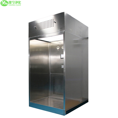 SUS304 Laminar Flow Booth การจ่ายแรงดันลบ 0.65m/s