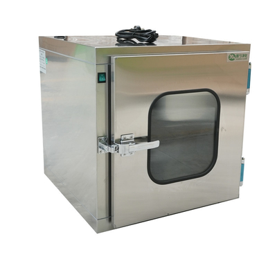 SUS304 Static Cleanroom Pass Box หลอด UV 220V Air Tight EVA Sealing