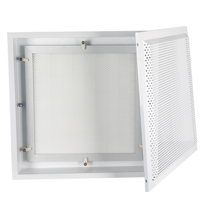 FFU AC110V คลีนรูมกล่องกรอง Hepa Rerminal Diffuser Box 1000m3 / H